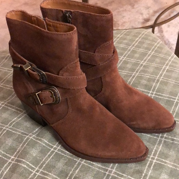 Patricia Nash Suede Sandra Boots 
